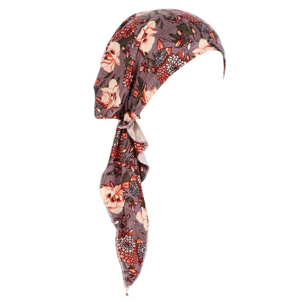1571 Pre-Tied Bandana Turban Hat Chemo Cancer Headscarf Headwraps Headwear